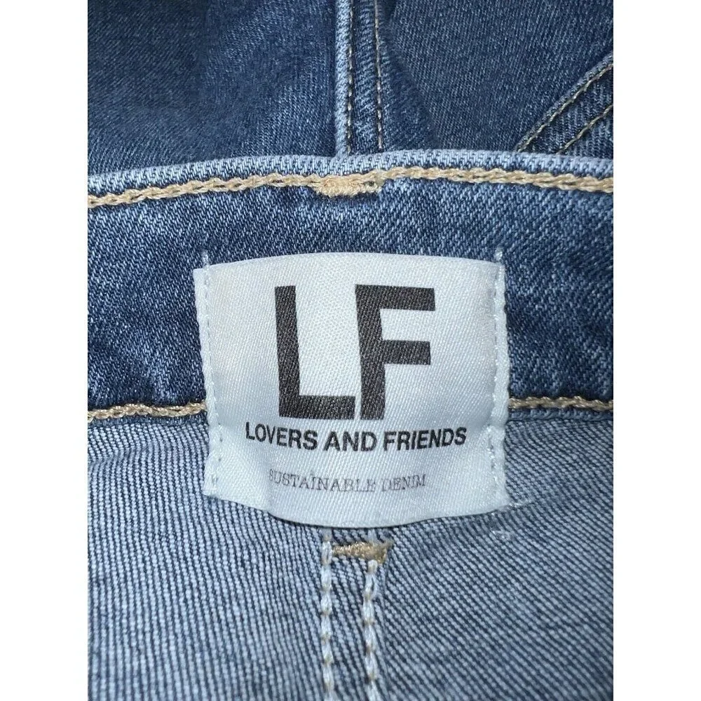 LOVERS AND FRIENDS River Verona Stretch Denim Low Rise Ultra Flare Jeans